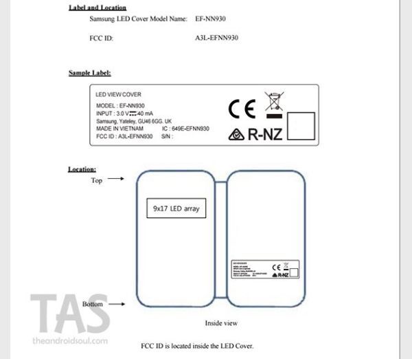Rò rỉ thông tin phụ kiện đầu tiên cho Note 7