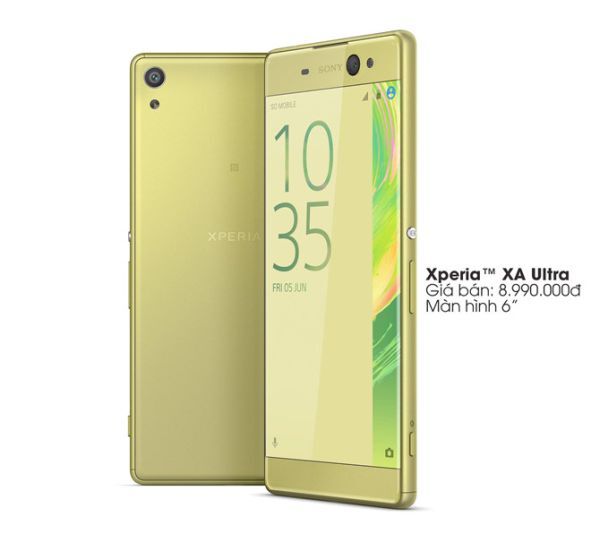 Xperia XA Ultra lên kệ tuần này giá 8,99 triệu