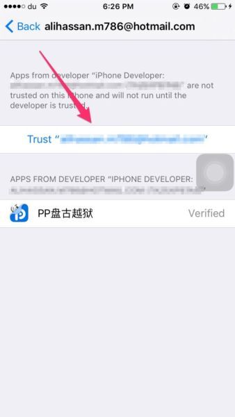 jailbreak iOS 9.3.3 bằng công cụ của Pangu 