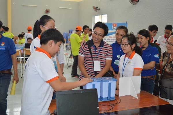 Học sinh PTTH tham gia “Quy hoạch đô thị”