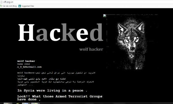 Đến lượt Liên đoàn Bóng đá Việt Nam bị hacker tấn công