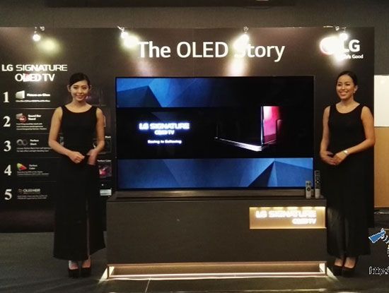 Tivi LG Signature 4K OLED đã giành giải thưởng King of TV 2016
