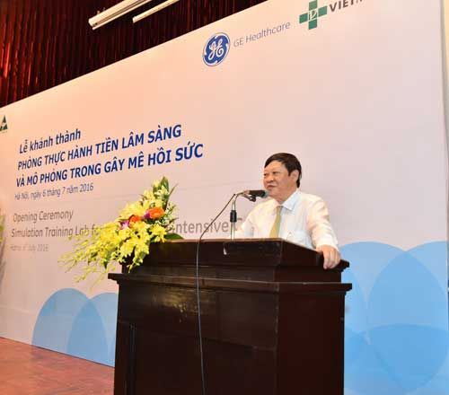 GE Healthcare, thiết bị y tế, hỗ trợ đào tạo, đào tạo tương tác, Gây mê Hồi sức, Viet Medical, Phòng thực hành, 