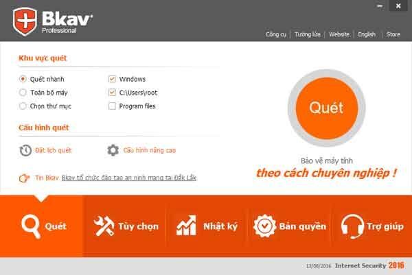 Phần mềm diệt virus Bkav 2016 ra mắt, trang bị công nghệ chống lộ lọt thông tin toàn diện