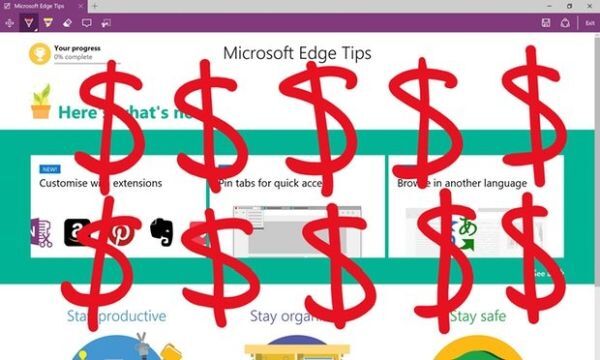 Microsoft mang tiền ra "dụ" người dùng xài Edge và Bing