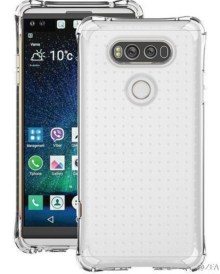 LG V20 với thiết kế mới, màn hình phụ, 2 camera sau?