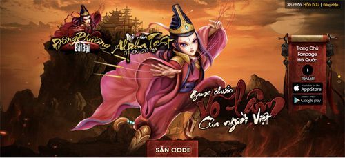 Đông Phương Bất Bại - game Việt chuẩn kiếm hiệp alpha test từ ngày 1/9