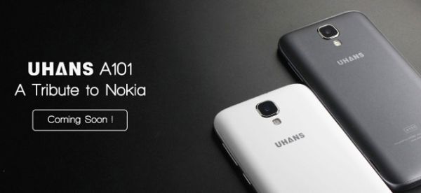 Uhans A101: Smartphone tôn vinh 