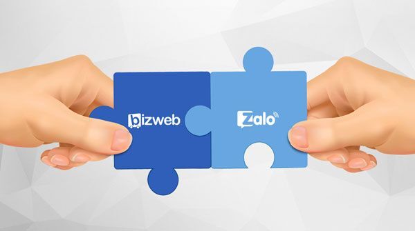 Bizweb hợp tác với Zalo, hỗ trợ tối đa các chủ shop kinh doanh trực tuyến