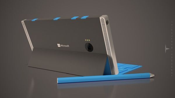 Ý tưởng Microsoft Surface Phone dùng 4 loa, RAM 8 GB