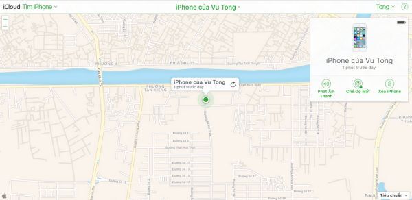 khôi phục mật khẩu màn hình khoá iPhone