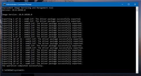 Windows 10: Sao lưu và phục hồi driver với một dòng lệnh - 1