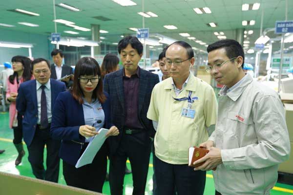 Samsung khảo sát các doanh nghiệp nhằm phát triển chuỗi cung ứng cho nhà máy tại VN