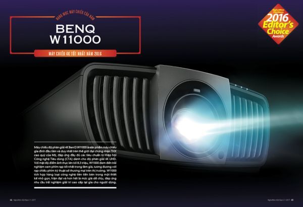 BenQ W11000 máy chiếu 4K tốt nhất năm 2016