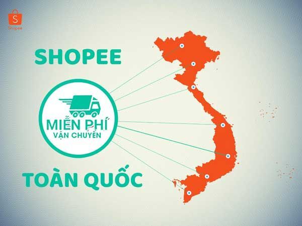 Shopee miễn phí vận chuyển toàn quốc cho người dùng