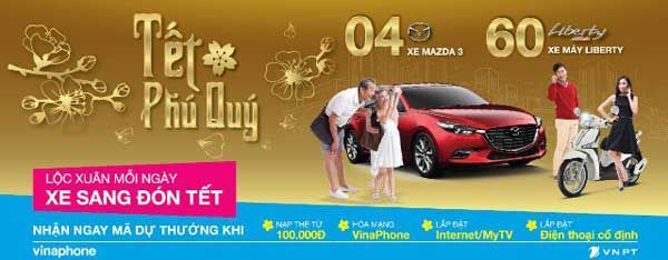 khuyến mãi, Vinaphone, Tết Đinh Dậu, Tết Phú Quý, 