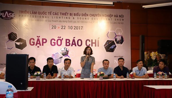 Triển lãm thiết bị biểu diễn chuyên nghiệp lần đầu tiên được tổ chức tại Hà Nội