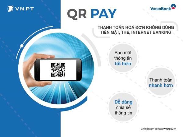 Vinaphone, QR code, thanh toán cước