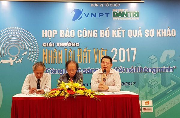 Nhân tài Đất Việt 2017 công bố 17 sản phẩm CNTT vào chung khảo