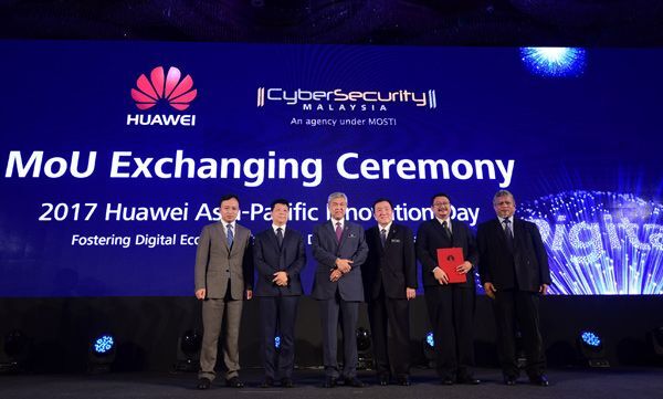 Huawei và CyberSecurity Malaysia ký kết ghi nhớ về hợp tác an ninh mạng