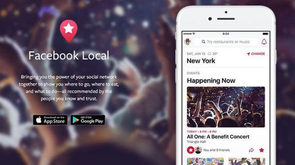 Facebook ra mắt ứng dụng Local thay thế Events
