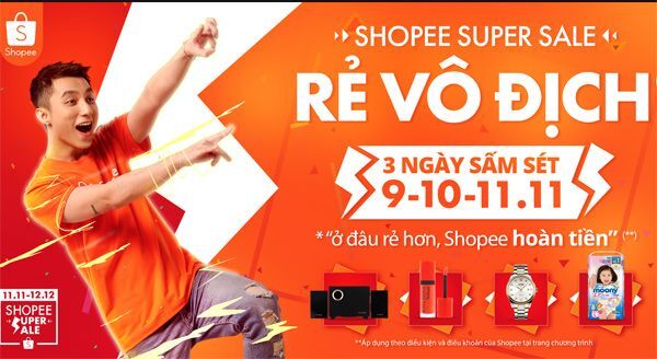 Shopee khởi động sự kiện mua sắm lớn nhất mùa cuối năm Shopee Super Sale