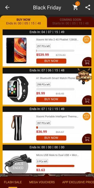 mua hàng giảm giá trong ngày Black Friday