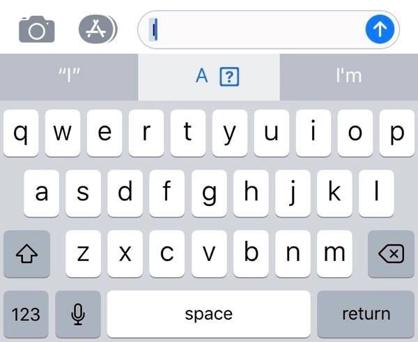 Nhiều người không gõ được chữ “i” trong iOS 11