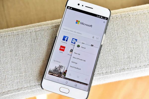 Microsoft Edge vượt mốc 1 triệu lượt tải về trên Android