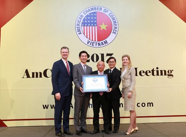 Dow Việt Nam được AmCham trao tặng Giải thưởng vì cộng đồng lần thứ 3 liên tiếp