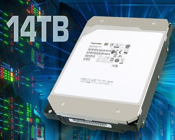 Toshiba ra mắt ổ cứng từ dung lượng lên tới 14TB