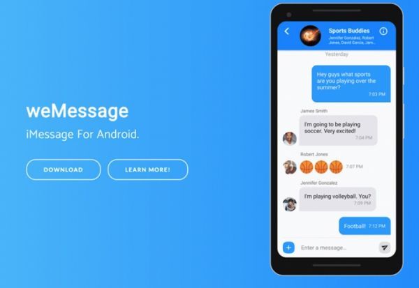 Đã tìm ra cách để đưa ứng dụng iMessage lên Android