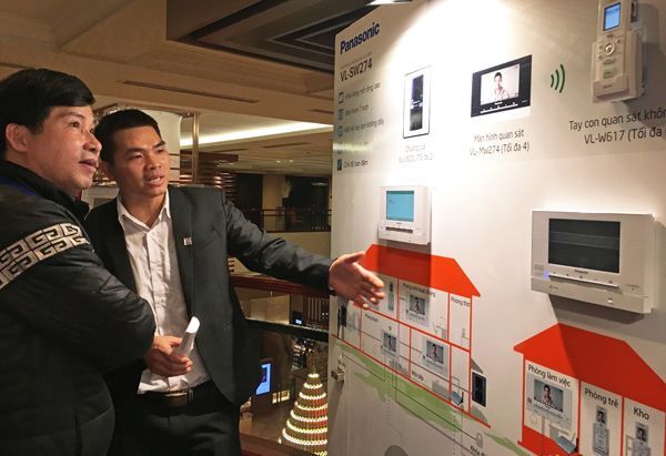 Panasonic, smarthome, chuông cửa có hình, 