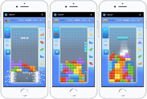 Người dùng Facebook Messenger đã có thể chơi game "xếp gạch"