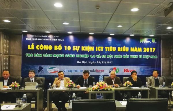 ICT Press Club công bố 10 sự kiện ICT tiêu biểu năm 2017