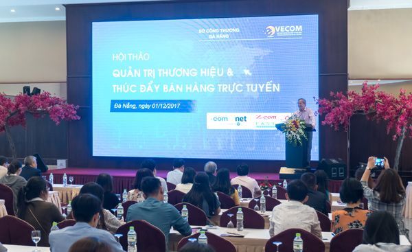 online marketing, bán hàng trực tuyến, tên miền .com, hiện diện trực tuyến, VECOM, Quản trị thương hiệu,