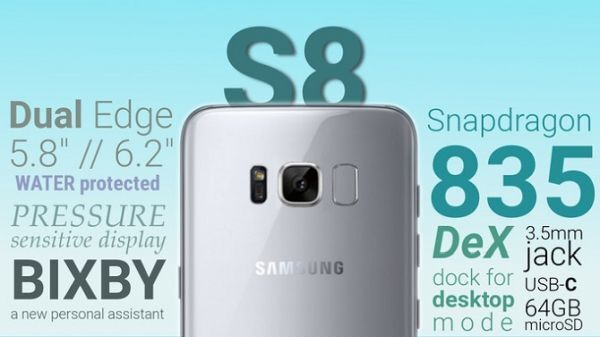 Đã có giá bán và ngày phát hành Galaxy S8