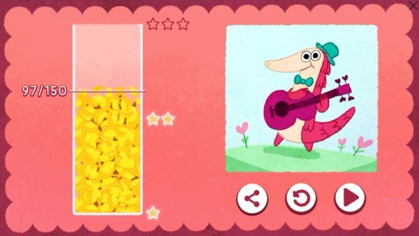 google, doudle, game, minigame, pangolin love