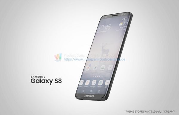 DesignWoOS tạo ra một bản dựng Galaxy S8 đẹp hoàn hảo