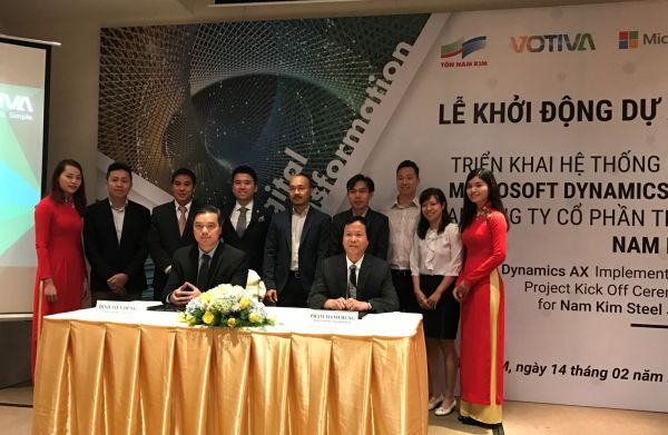 Thép Nam Kim nâng cao năng suất và hiệu quả kinh doanh nhờ Microsoft Dynamics AX ERP