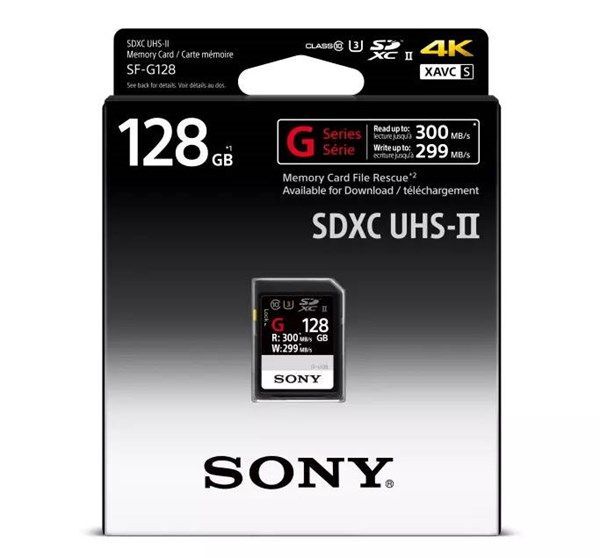 Sony ra mắt thẻ nhớ có tốc độ ghi dữ liệu lên đến 299MB/s