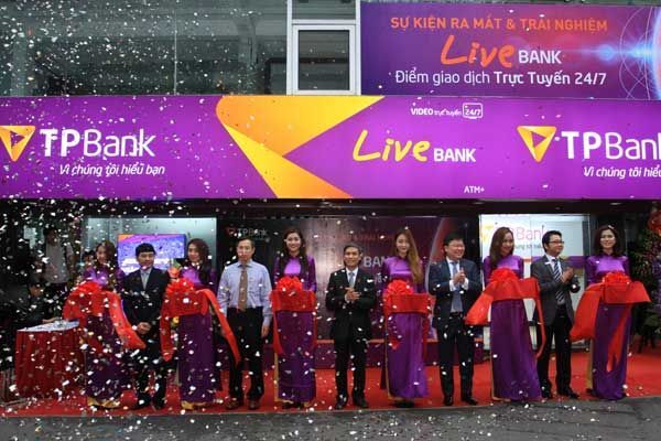 TPBank ra mắt mô hình giao dịch Ngân hàng tự động LiveBank