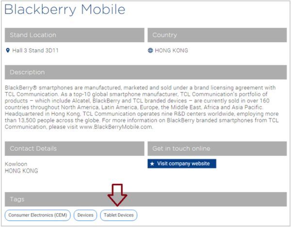 TCL sẽ sản xuất và bán máy tính bảng mang thương hiệu BlackBerry