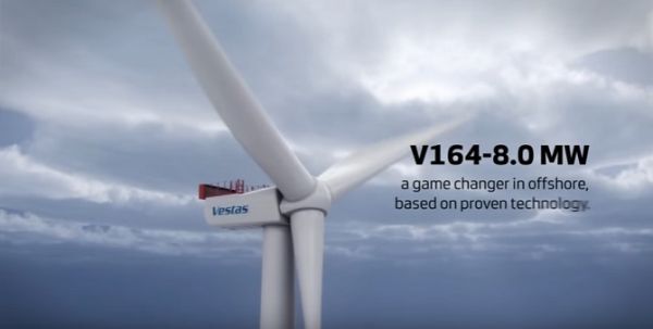 Vestas V164: Turbine gió phá kỉ lục cung cấp điện trong 24h
