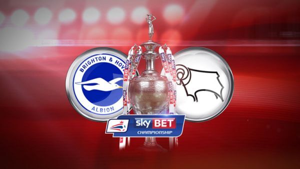 Link SopCast, Ace Stream xem trực tiếp Brighton vs Derby County (2h45 ngày 11/3)