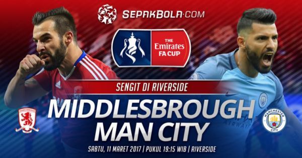 Link SopCast, Ace Stream xem trận Middlesbrough vs Man City (19h15 ngày 11/3)