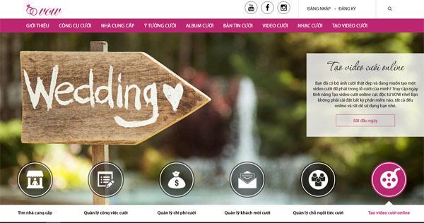 Startup, Startups Việt Nam, WOW, WOW.vn, Cổng thông tin dịch vụ cưới hỏi,