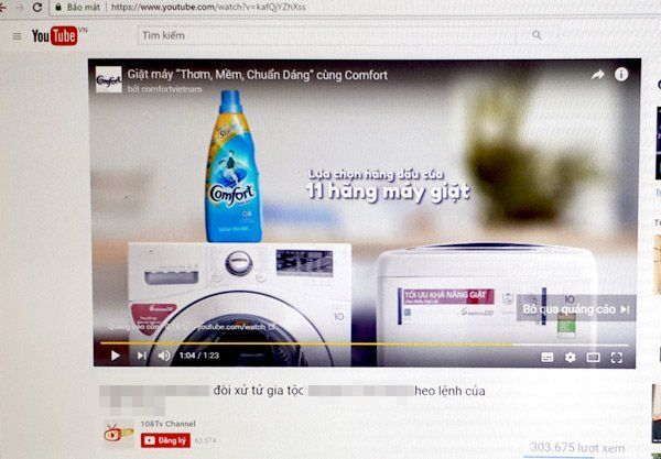 Bộ TT&TT, quảng cáo, video, sai phạm, facebook, google, youtube, viettel, vnpt