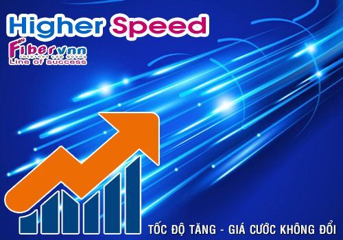 VNPT Hà Nội nâng tốc độ một số gói cước dịch vụ Internet FiberVNN