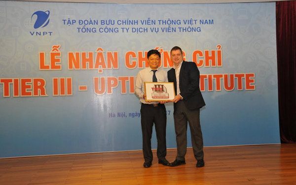 VNPT, data center, VNPT VinaPhone, chứng chỉ Uptime Tier III, Data Center Nam Thăng Long, Uptime Tier III, 